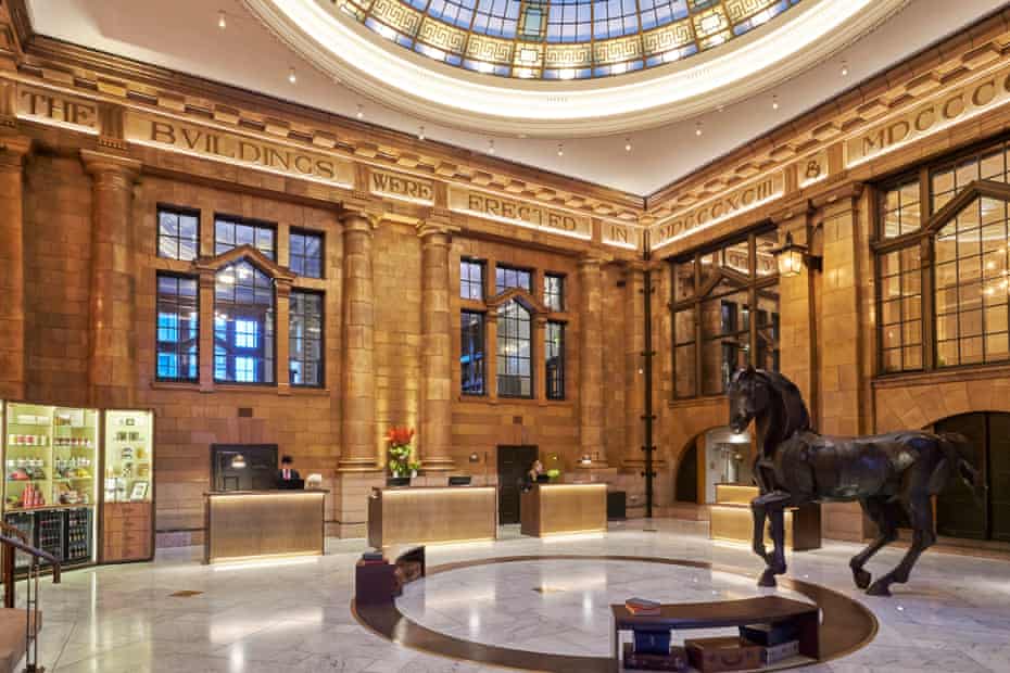 The Foyer at Kimpton Clocktower Hotel in Manchester (Formerly the Principal Manchester)
