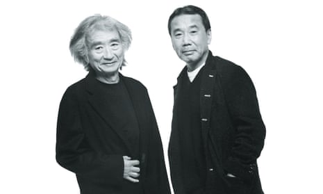 Seiji Ozawa, left, and Ozawa Murakami.