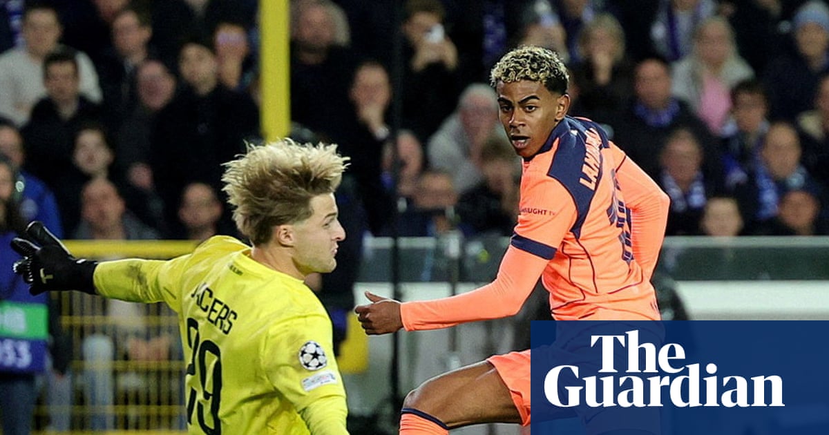 Champions League roundup: Club Brugge hold Barcelona in six-goal thriller