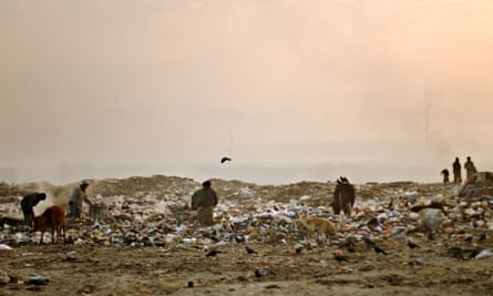 One of the city’s rubbish dumps.