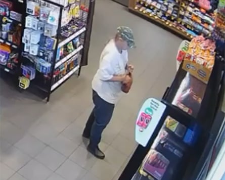 CCTV footage of Yvonne Whear shopping at the Shell service station in Murwillumbah on 19 February