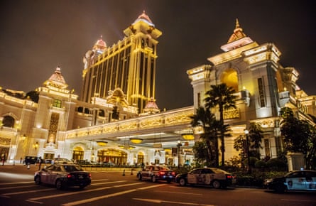 The city’s modern face … the Galaxy Macau casino and hotel