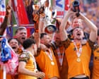 McBurnie’s late winner sinks Middlesbrough and takes Hull into Premier League