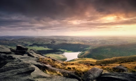 Place of escape … the Peak District, where The Fell is set.
