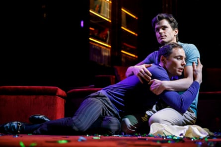 Bomer with Jim Parsons in The Boys in the Band.