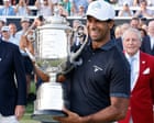 Aaron Rai becomes first English golfer to win US PGA Championship since 1919