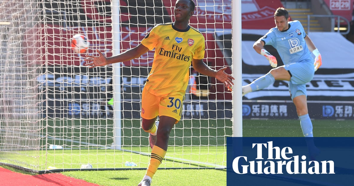 Young guns Willock and Nketiah lead Arsenal to win over Southampton