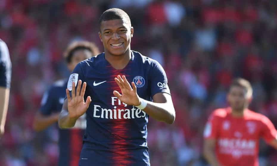 kylian mbappe needs to control his temper perhaps neymar can help paris saint germain the guardian