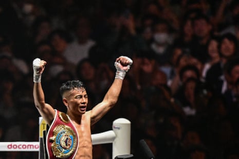 Yoshiki Takei became a world champion in only his ninth pro fight on Monday night in Tokyo.