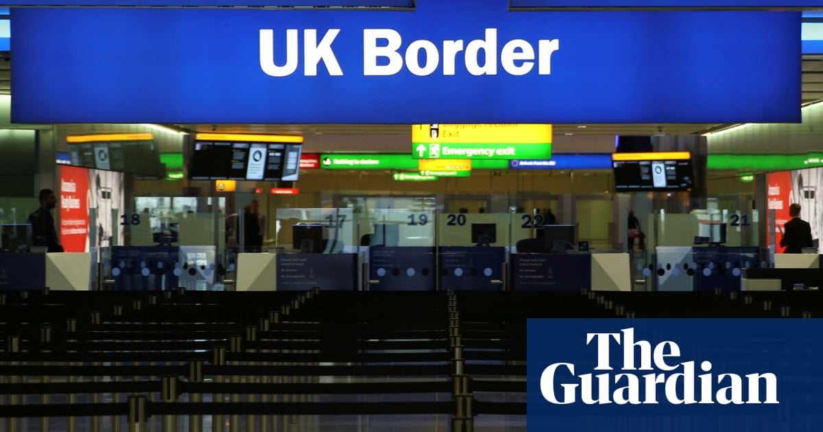 Family of three are first arrivals in UK under one in, one out' immigration deal