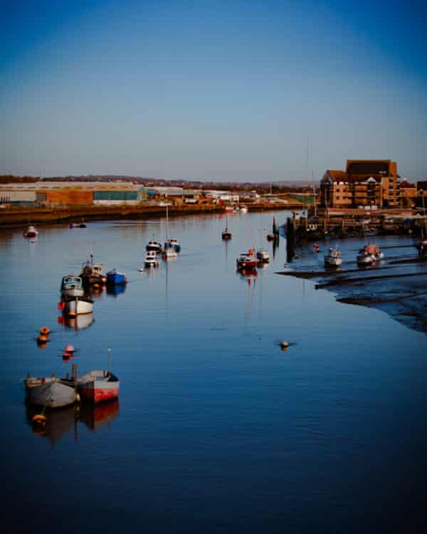 Boats in harbour at Shoreham-By-Sea