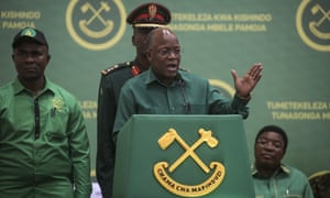 Tanzanian President John Magufuli.