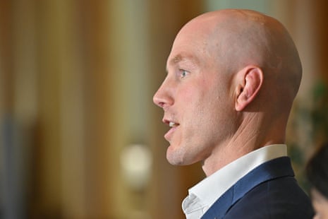 Independent senator David Pocock.