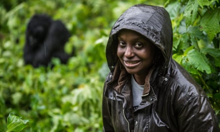 ‘Gladys was a natural at getting the support of local people’: Dr Gladys Kalema-Zikusoka tracking gorillas in Bwindi,