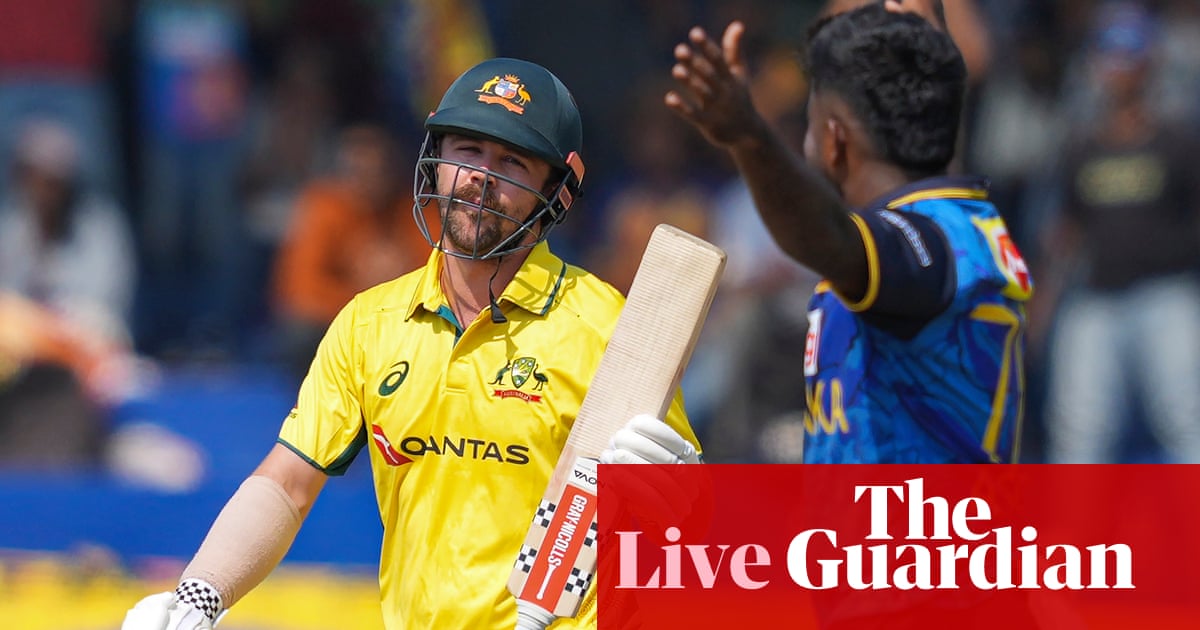 Sri Lanka thrash Australia by 174 runs in second men’s cricket ODI – as it happened