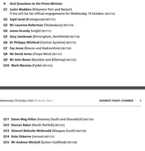 PMQs