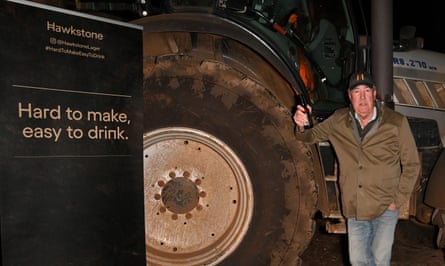 Jeremy Clarkson attends the Hawkstone lager launch