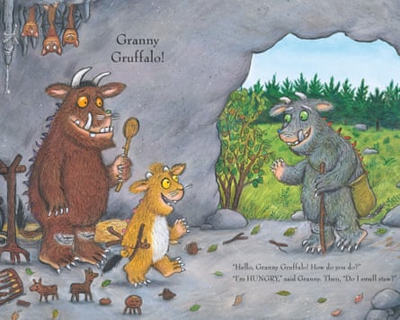 A page from Gruffalo Granny