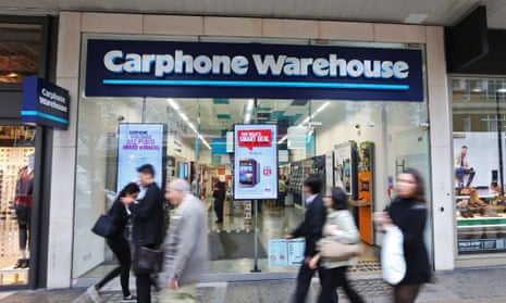 Carphone Warehouse to shut 92 stores amid profits warning, Dixons Carphone