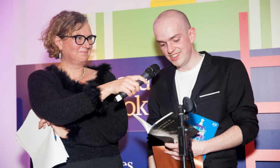 Andrew McMillan reads a poem at the 2015 ceremony from Physical, the first poetry book to win the prize. Claire Armitstead helps with the sound.