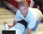 Epstein files latest: photos appear to show former prince Andrew crouching over female