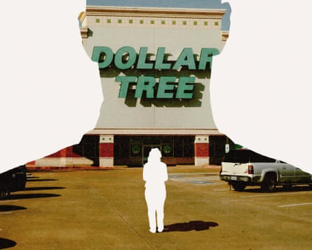 Illustration of a Dollar Tree storefront.