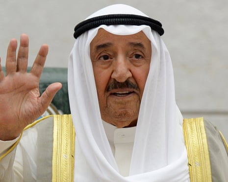Sheikh Sabah al-Ahmad al-Sabah in 2017.