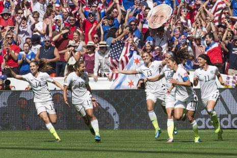 What a start for USA. They’re quite rightly thrilled with themselves.