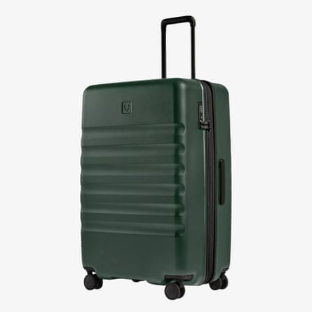 Antler Icon Stripe 4-Wheel 78cm Large Expandable Spinner Suitcase