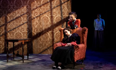 Owning the stage … Niamh Franklin and Sophie Mae Reynolds in Jekyll &amp; Hyde.