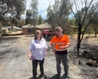 Lynne and Peter return to find their house still standing but others left devastated after Harcourt bushfire