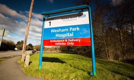 Wexham Park Hospital signage