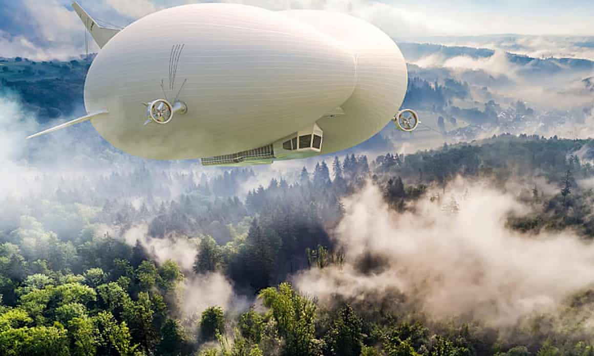 A digital mock-up of Hybrid Air Vehicles’ Airlander 10