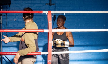 Boxing clever ... Nicola Adams in Lioness.