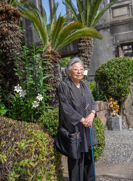 Koko Kondo in Hiroshima Memorial Peace Park
