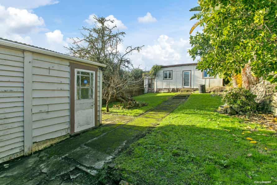the back garden