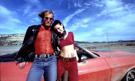 Woody Harrelson and Juliette Lewis in Natural Born Killers