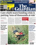 Guardian front page, Thursday 27 June 2019