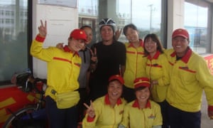 Chinese petrol station