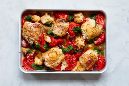 Easy traybake recipes for lockdown | Food | The Guardian