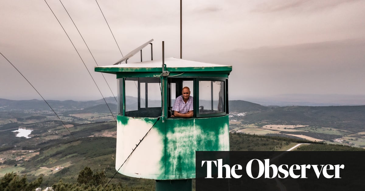 ‘You can’t take risks’: Portugal’s lonely lookouts stand guard against wildfires