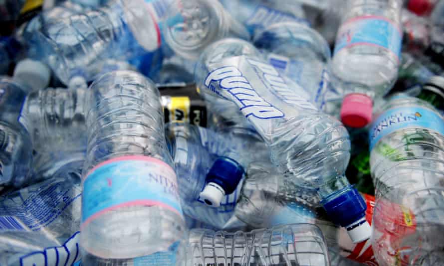 File photo of empty plastic bottles