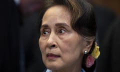 Myanmar's deposed leader Aung San Suu Kyi