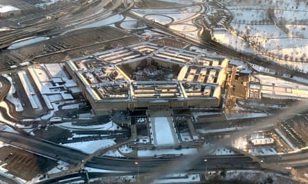 Aerial view of the Pentagon