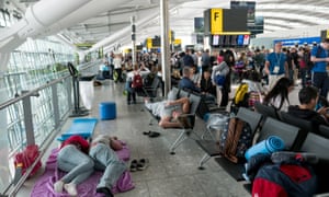 Disruption at Heathrow Airport Terminal 5
