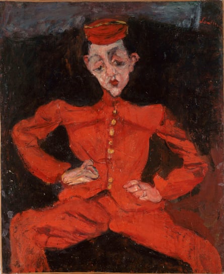Chaïm Soutine’s Bellboy, c1925, part of the Courtauld’s exhibition of his work