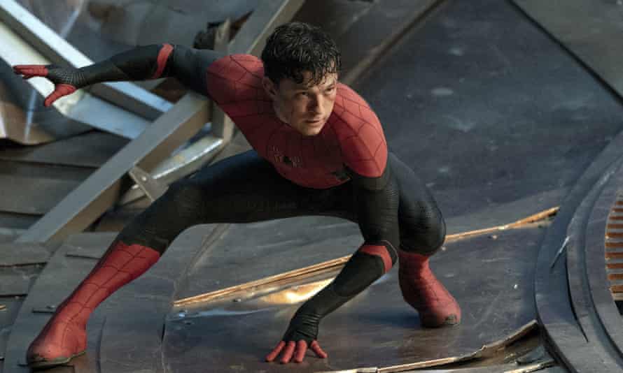 Tom Holland in Spider-Man: No Way Home.