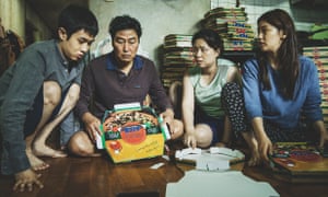 Nominated for best picture and best international film … Parasite.