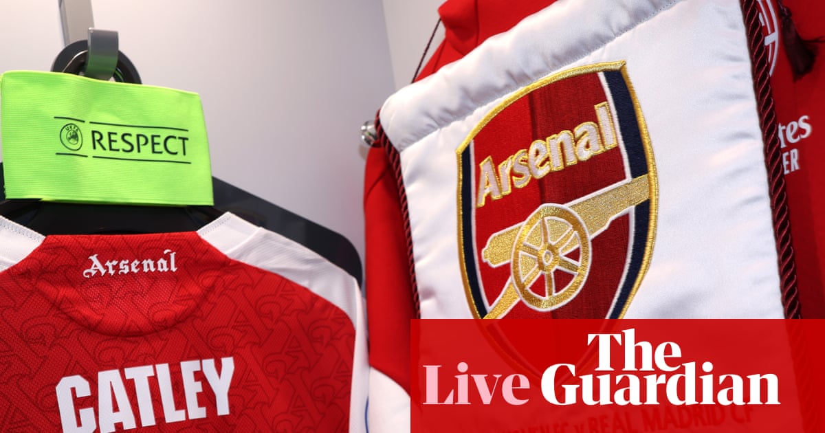 Arsenal v Real Madrid: Women’s Champions League – live
