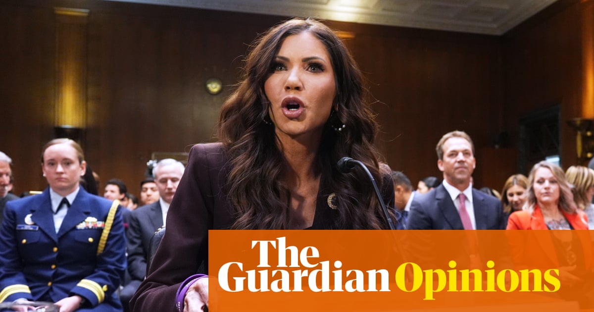 Good riddance to Kristi Noem. Her replacement won’t be an improvement | Moira Donegan